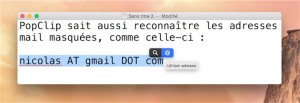 Adresse mail formée bizarrement 